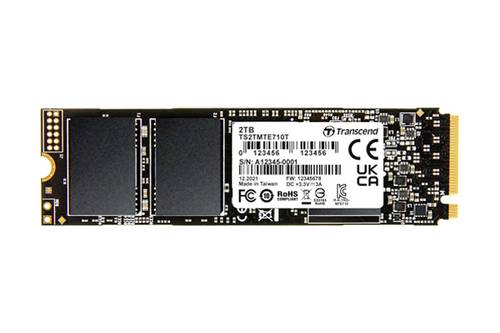 Transcend MTE710T 256GB Interne M.2 PCIe NVMe SSD 2280 PCIe NVMe 4.0 x4 Industrial TS256GMTE710T von Transcend