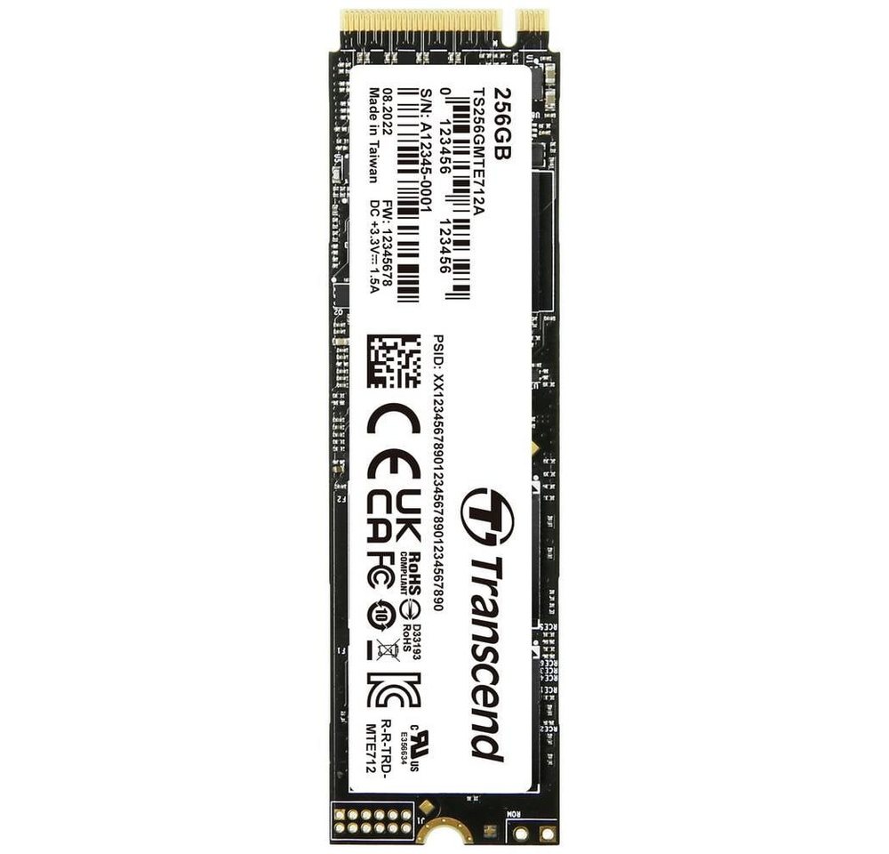 Transcend MTE712A M.2 2280 SSD 256GB SSHD-Hybrid-Festplatte, AES 256-Bit-Verschlüsselung, TCG Opal Encryption Transcend MTE712A M.2 2280 SSD 256GB SSHD-Hybrid-Festplatte, AES 256-Bit-Verschlüsselung, TCG Opal Encryption von Transcend