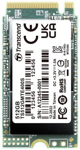 Transcend MTS400S 512GB Interne M.2 PCIe NVMe SSD 2242 PCIe NVMe 3.0 x4 Retail TS512GMTE400S Transcend MTS400S 512GB Interne M.2 PCIe NVMe SSD 2242 PCIe NVMe 3.0 x4 Retail TS512GMTE400S von Transcend