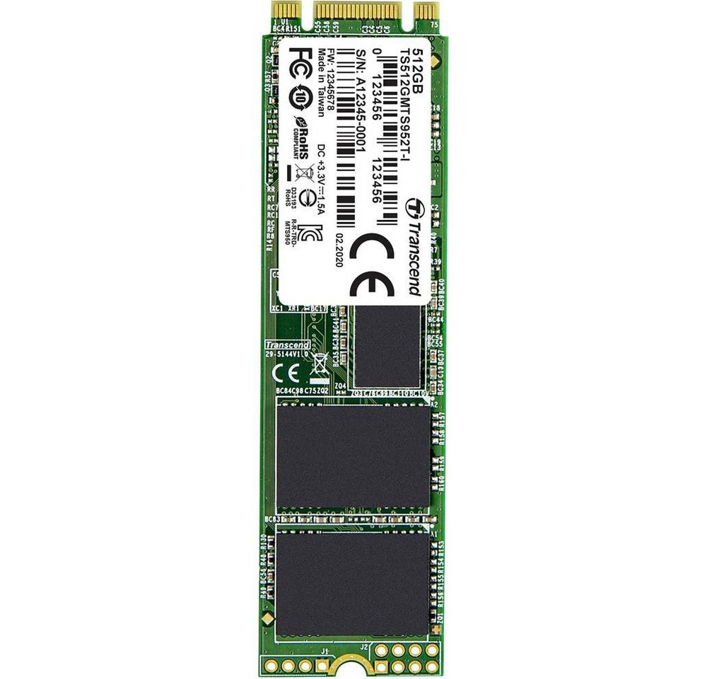 Transcend MTS952T-I SATA III M.2 SSDs SSHD-Hybrid-Festplatte Transcend MTS952T-I SATA III M.2 SSDs SSHD-Hybrid-Festplatte von Transcend
