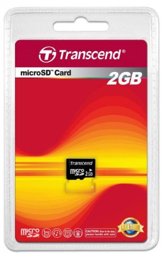 Transcend Micro SD 2GB Speicherkarte von Transcend