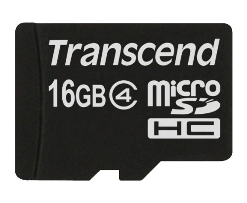 Transcend Micro SDHC 16GB Class 4 Speicherkarte von Transcend