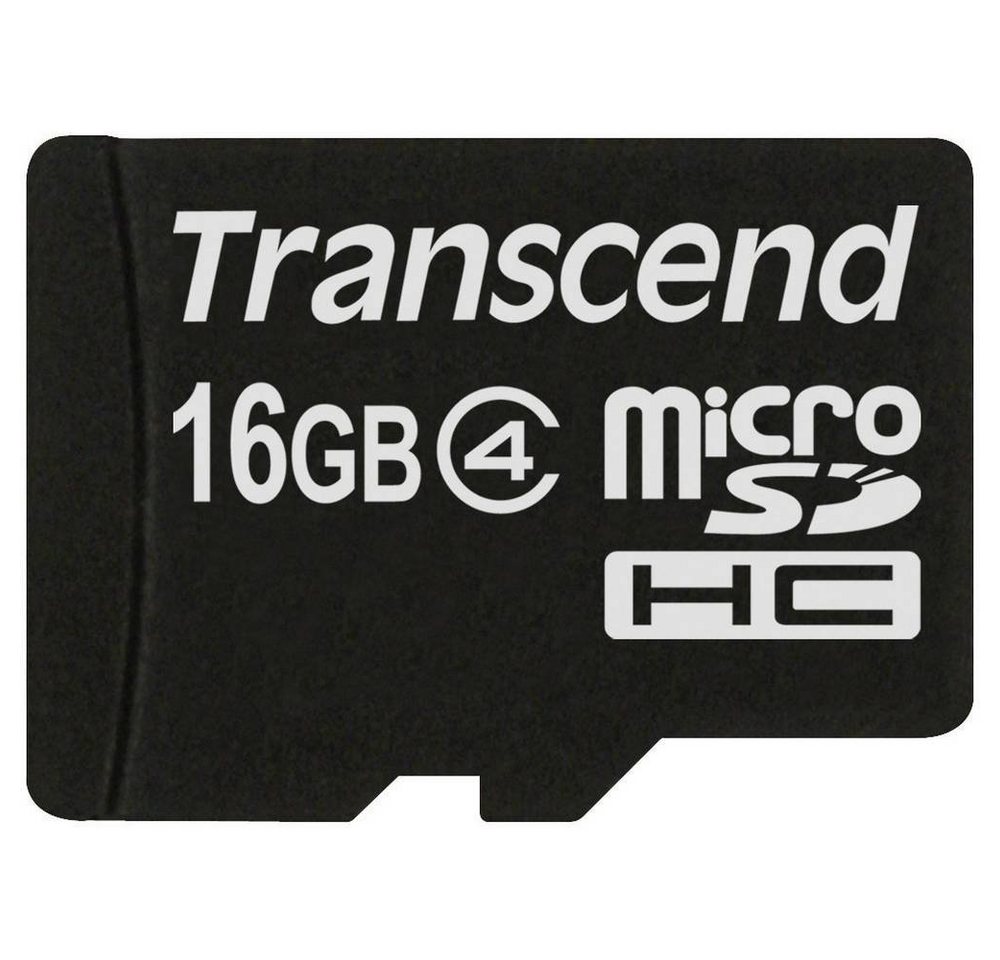Transcend MicroSDHC Karte 16GB Class 4 Speicherkarte Transcend MicroSDHC Karte 16GB Class 4 Speicherkarte von Transcend