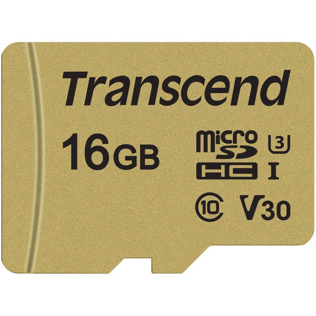 Transcend MicroSDHC UHS-I U3 16GB + Adapter Gold Transcend MicroSDHC UHS-I U3 16GB + Adapter Gold von Transcend
