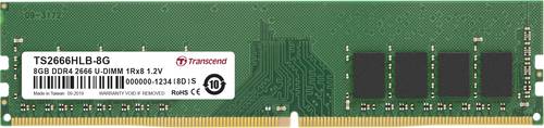 Transcend PC-Arbeitsspeicher Modul DDR4 8GB 1 x 8GB Non-ECC 2666MHz 288pin DIMM CL19 TS2666HLB-8G von Transcend