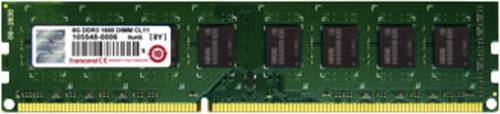 Transcend PC-Arbeitsspeicher Modul Industrial DDR3 8GB 1 x 8GB Non-ECC 1333MHz 240pin DIMM CL9 9-9-9 von Transcend