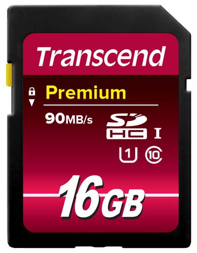 Transcend Premium 400 SDHC-Karte Industrial 16GB Class 10, UHS-I von Transcend