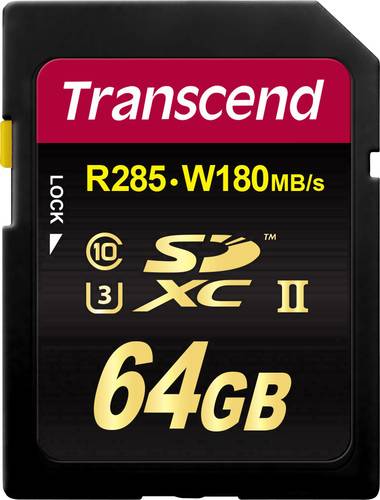 Transcend Premium 700S SDXC-Karte 64GB Class 10, UHS-II, UHS-Class 3, v90 Video Speed Class von Transcend