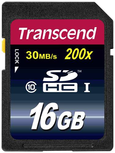 Transcend Premium SDHC-Karte Industrial 16GB Class 10 von Transcend