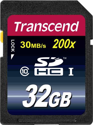 Transcend Premium SDHC-Karte Industrial 32GB Class 10 von Transcend