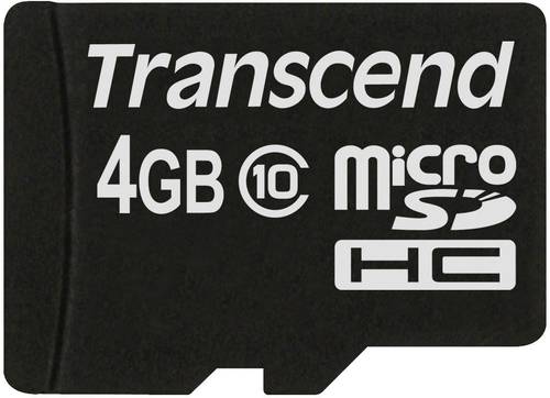 Transcend Premium microSDHC-Karte Industrial 4GB Class 10 von Transcend