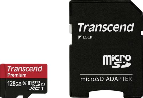 Transcend Premium microSDXC-Karte Industrial 128GB Class 10, UHS-I inkl. SD-Adapter Transcend Premium microSDXC-Karte Industrial 128GB Class 10, UHS-I inkl. SD-Adapter von Transcend
