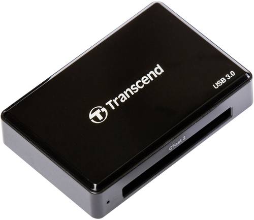 Transcend RDF2 Externer Speicherkartenleser USB 3.1 Gen 1 Schwarz von Transcend