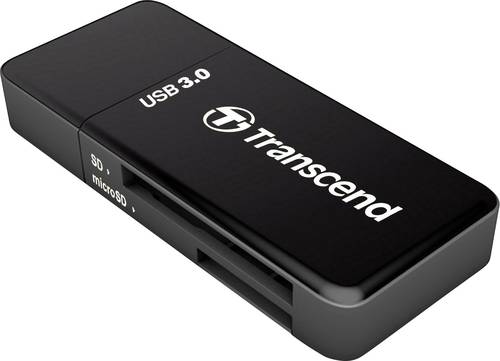 Transcend RDF5K Externer Speicherkartenleser USB 3.2 Gen 1 (USB 3.0) Schwarz von Transcend