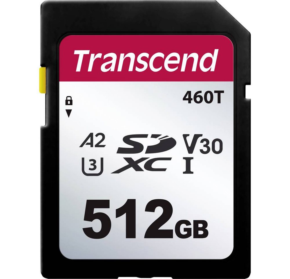 Transcend SDC460T SD Card 512GB Speicherkarte Transcend SDC460T SD Card 512GB Speicherkarte von Transcend