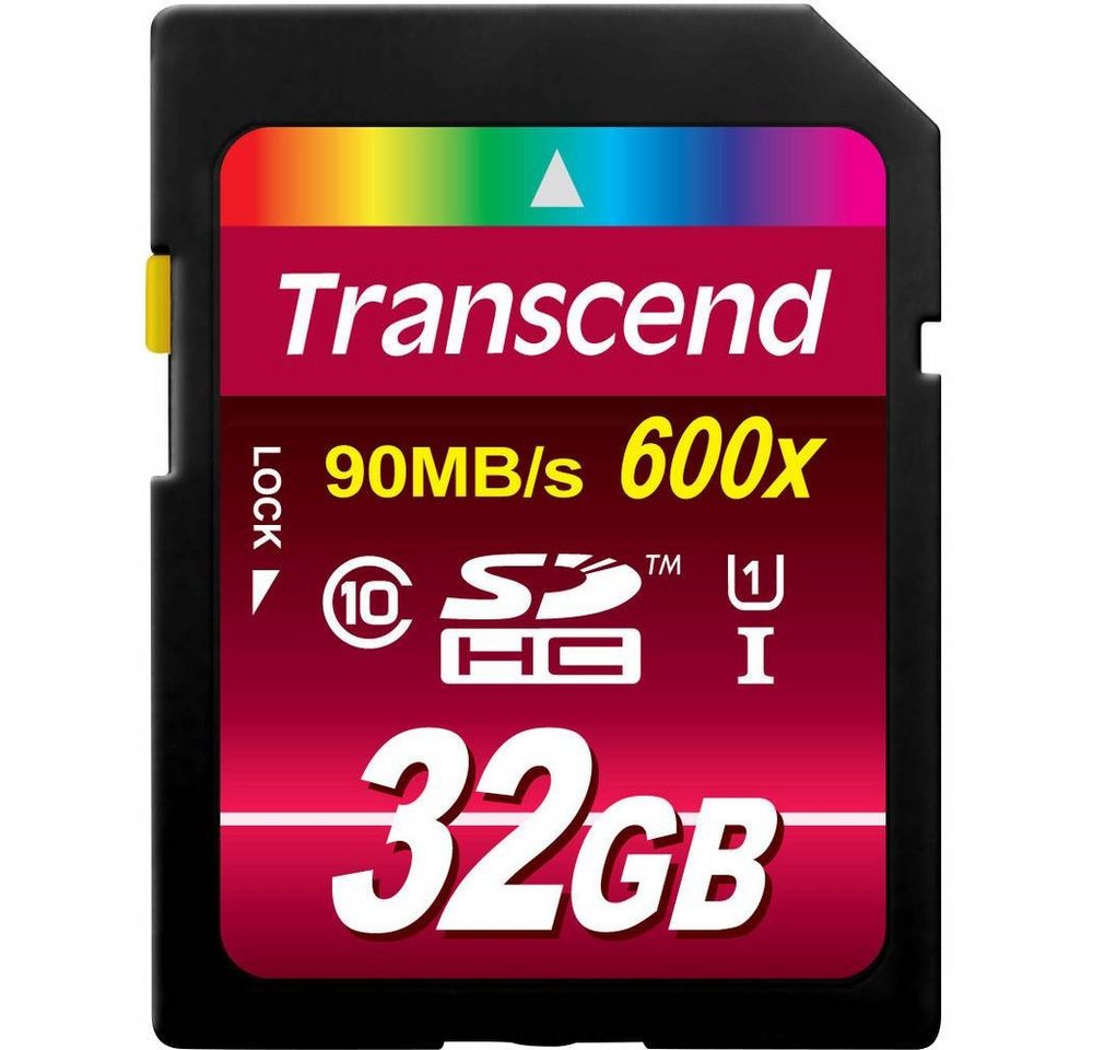 Transcend SDHC Karte 32GB Class 10 UHS-1 Speicherkarte von Transcend