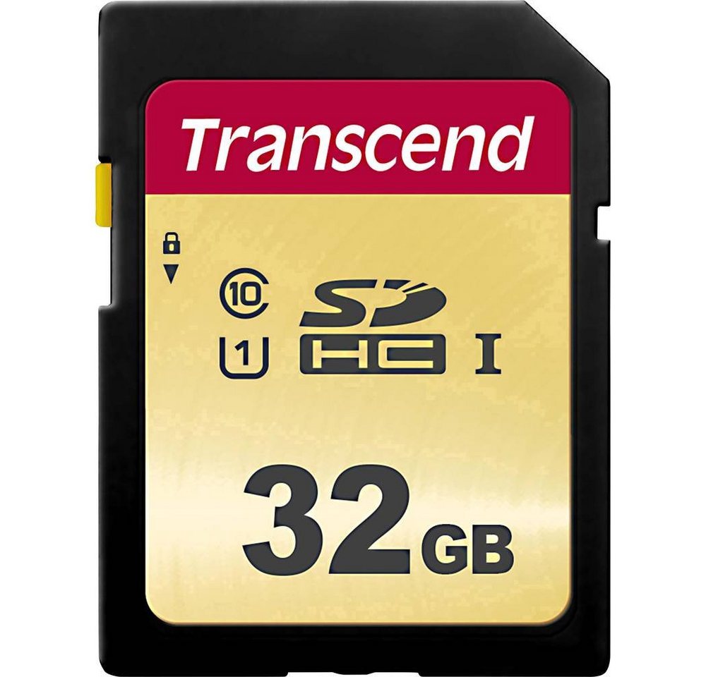 Transcend SDHC-Karte 32GB Class 10 UHS-I Speicherkarte von Transcend