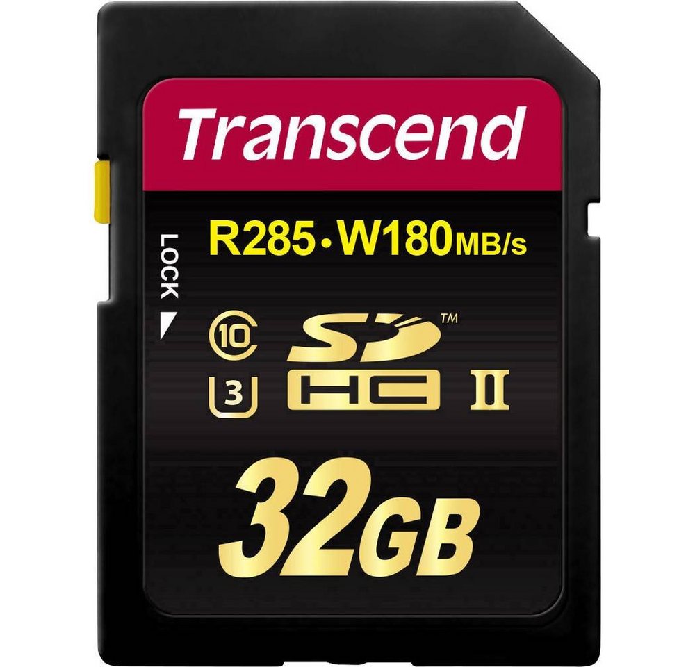 Transcend SDHC-Karte 32GB Speicherkarte von Transcend