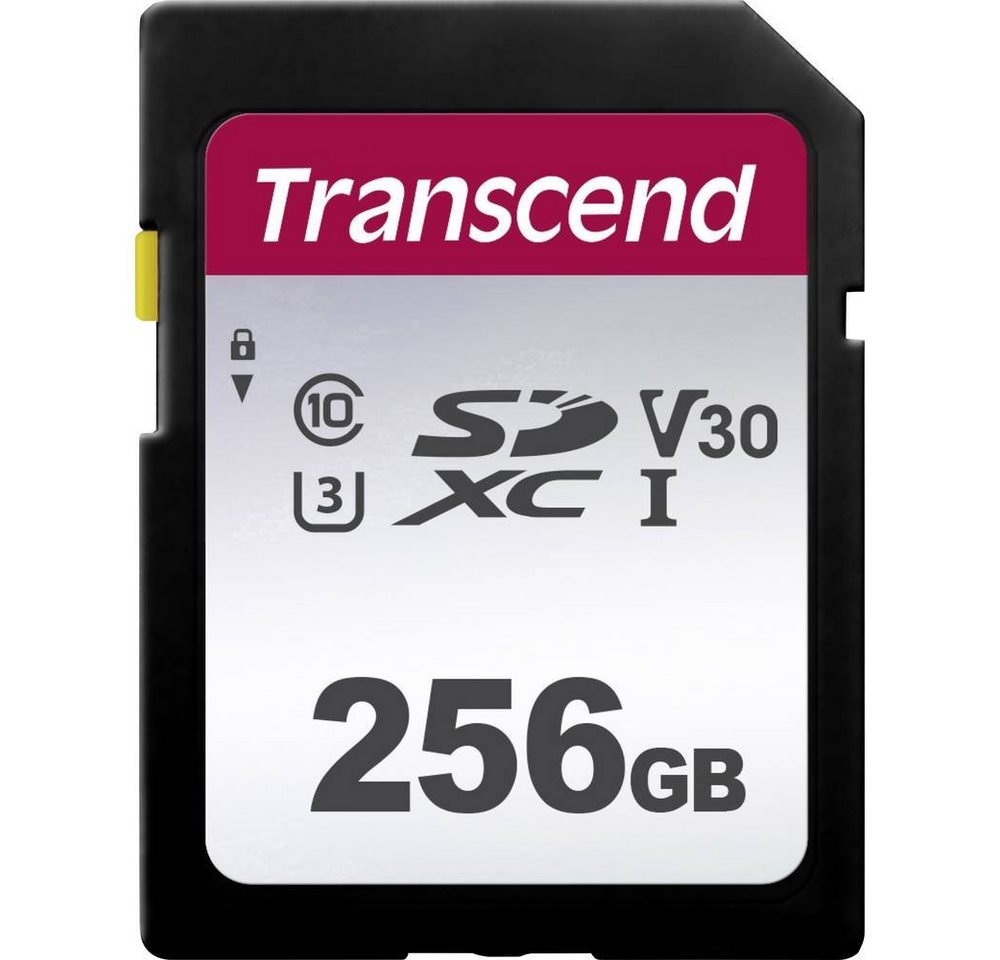 Transcend SDXC-Karte 256GB Class 10 UHS-I Speicherkarte von Transcend