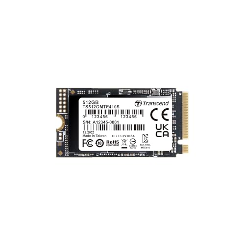 Transcend SSD 512GB M.2 MTE410S (M.2 2242) PCIe Gen4 x4 NVMe von Transcend