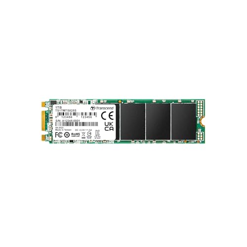 Transcend 1TB SATA III 6Gb/s MTS825S 80mm M.2 SSD 825S Solid State Drive TS1TMTS825S von Transcend