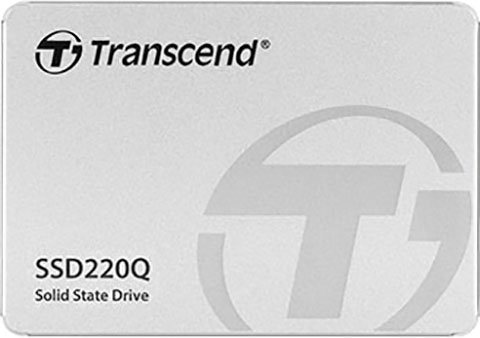 Transcend SSD220Q 2TB interne SSD (2 TB) 2,5 550 MB/S Lesegeschwindigkeit, 500 MB/S Schreibgeschwindigkeit" von Transcend