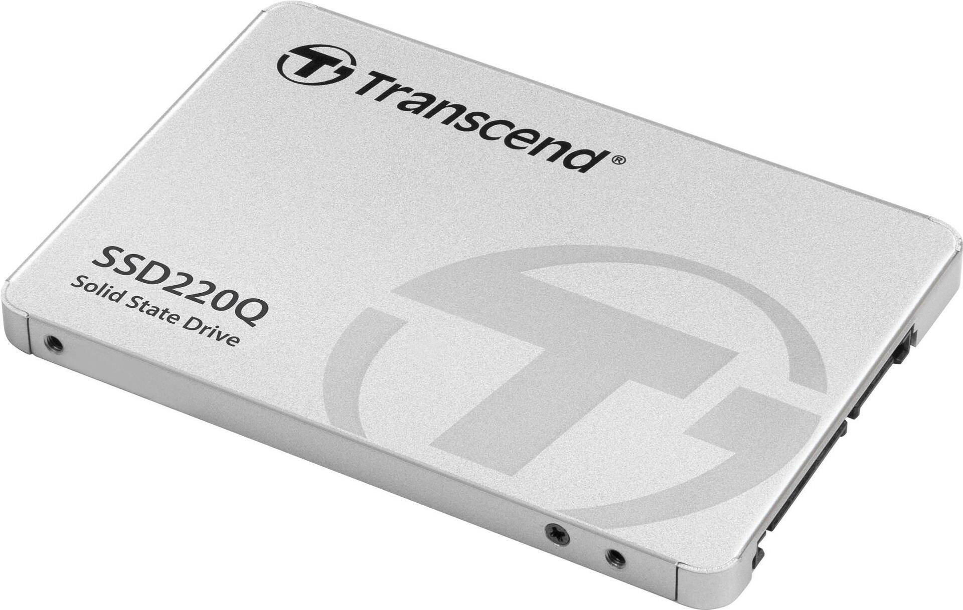 Transcend SSD220Q - SSD - 2 TB - intern - 2.5 (6.4 cm) - SATA 6Gb/s von Transcend