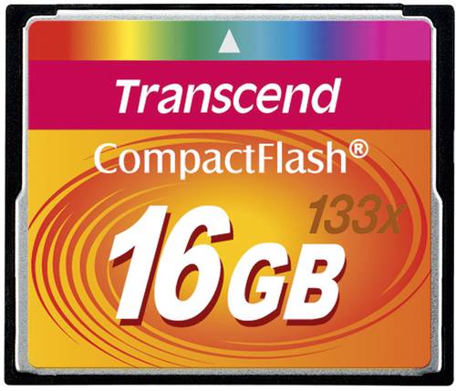 Transcend Standard 133x CF-Karte 16GB von Transcend