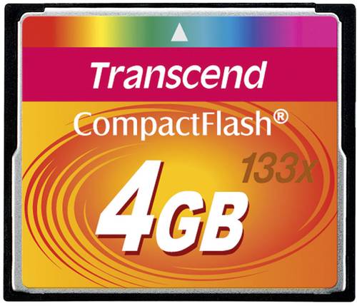 Transcend Standard 133x CF-Karte 4GB von Transcend