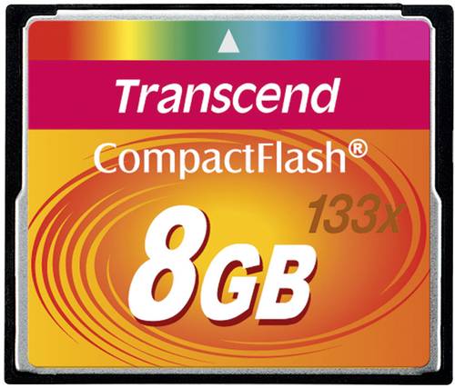 Transcend Standart 133x CF-Karte 8GB von Transcend