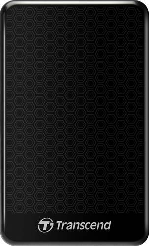 Transcend StoreJet® 25A3K 2TB Externe Festplatte 6.35cm (2.5 Zoll) USB 3.2 Gen 1 (USB 3.0) Schwarz von Transcend