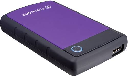 Transcend StoreJet® 25H3 2TB Externe Festplatte 6.35cm (2.5 Zoll) USB 3.2 Gen 1 (USB 3.0) Purple TS von Transcend
