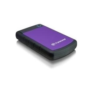 Transcend StoreJet 25H3P - Festplatte - 1TB - extern - 6,4 cm (2.5) - SuperSpeed USB - 5400 U/min - Puffer: 8MB - brilliant purple (TS1TSJ25H3P) von Transcend