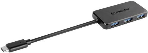 Transcend TS-HUB2C 4 Port USB 3.2 Gen 1-Hub (USB 3.0) Schwarz von Transcend