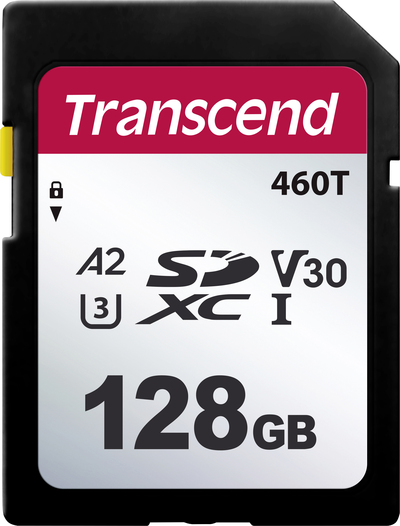 Transcend TS128GSDC460T-VS1 SD-Karte Retail 128 GB (TS128GSDC460T-VS1) von Transcend
