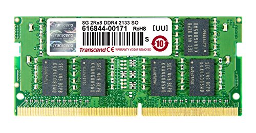Transcend TS1GSH64V1H Speichermodul 8GB DDR4 2133 SO-DIMM 2Rx8 512Mx8 CL15 1.2V von Transcend