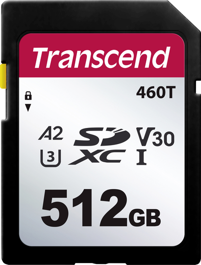 Transcend TS512GSDC460T-VS1 SD-Karte Retail 512 GB (TS512GSDC460T-VS1) von Transcend