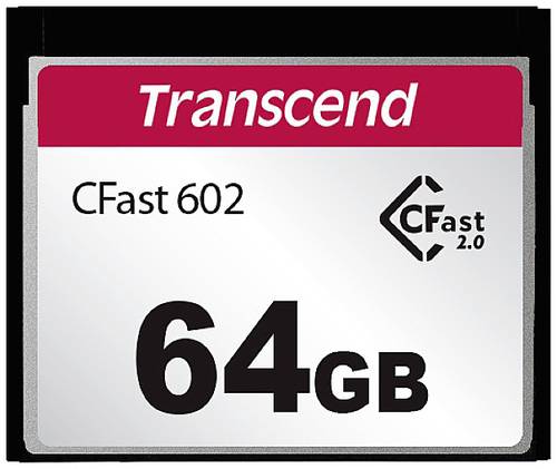 Transcend TS8GCFX602 CFast-Karte Industrial 64GB von Transcend