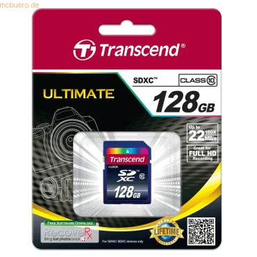 Transcend Transcend 128GB SDXC Class 10 (Extreme-Speed) von Transcend