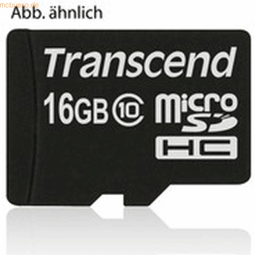 Transcend Transcend 16GB microSDHC Class 10 von Transcend