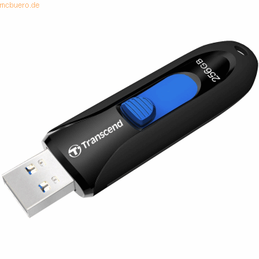 Transcend Transcend 256GB JetFlash 790 USB 3.1 Pen Drive, Capless, Bla von Transcend