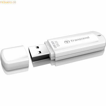 Transcend Transcend 64GB JetFlash 370 USB 2.0, Weiß von Transcend