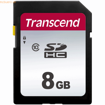 Transcend Transcend 8GB Premium 300S SDHC Class 10 Transcend Transcend 8GB Premium 300S SDHC Class 10 von Transcend