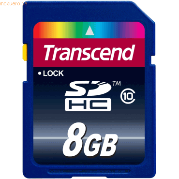 Transcend Transcend 8GB SDHC Class 10 von Transcend