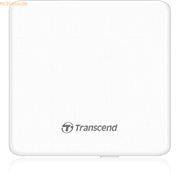 Transcend Transcend Externer CD/DVD-Brenner Slim-Serie (Weiß) von Transcend