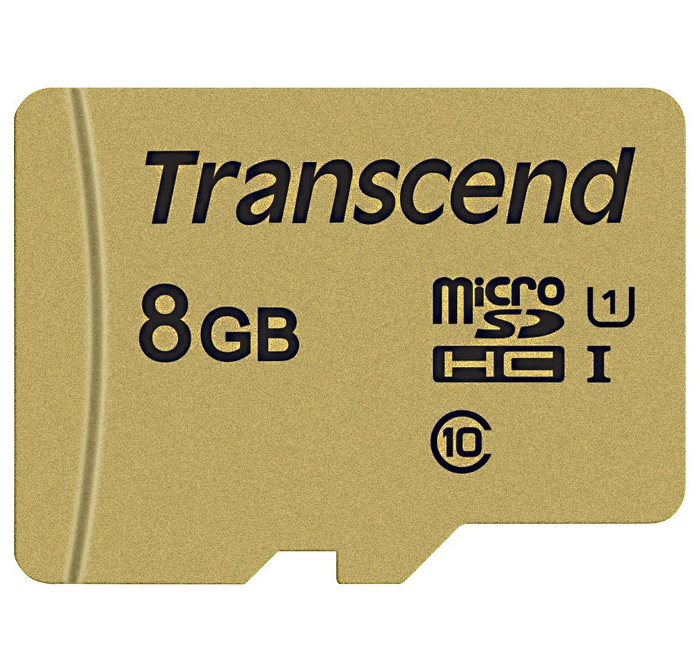 Transcend Transcend Premium 500S microSDHC-Karte 8 GB Class 10, UHS-I, UHS-Clas Speicherkarte Transcend Transcend Premium 500S microSDHC-Karte 8 GB Class 10, UHS-I, UHS-Clas Speicherkarte von Transcend