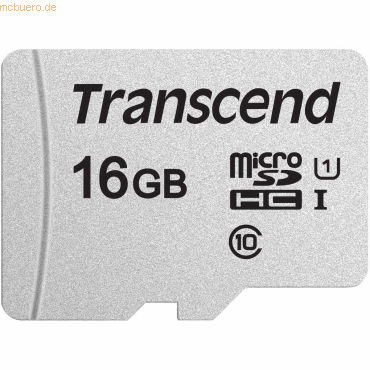 Transcend Transcend microSDHC 16GB Transcend Premium 300S Class 10,UHS Transcend Transcend microSDHC 16GB Transcend Premium 300S Class 10,UHS von Transcend