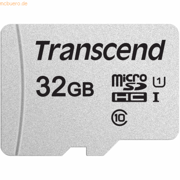 Transcend Transcend microSDHC 32GB Premium 300S Class 10,UHS1 von Transcend