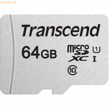 Transcend Transcend microSDXC 64GB Transcend Premium 300S Class 10,UHS von Transcend