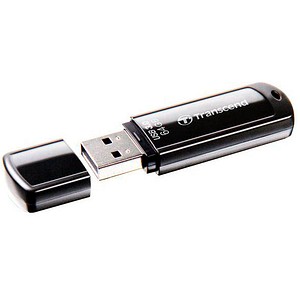 Transcend USB-Stick JetFlash 700 schwarz 64 GB von Transcend